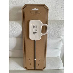 NWT Rae Dunn Weed it & Reap Garden Marker